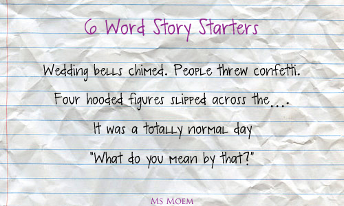 how to start writing a story