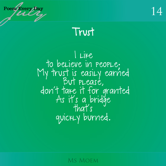 a poem about trust by ms moem