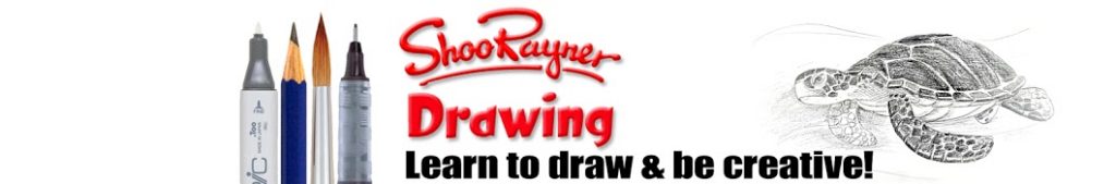 Shoo Rayner drawing on youtube